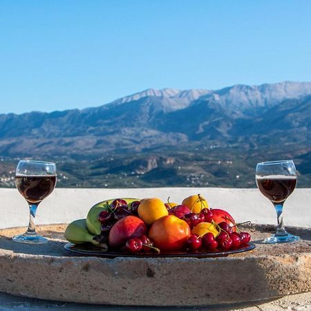 Bella-Maria At Aptera With Mountain And Sea View !! 干尼亞 外观 照片
